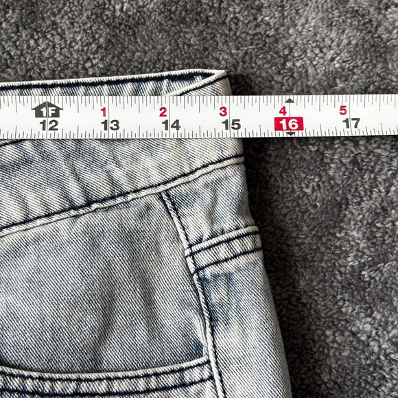 Crop Jeans – Crazy Train Coyote Cool Aztec Tribal Embroidered Flare, OBO - Picture 6 of 8